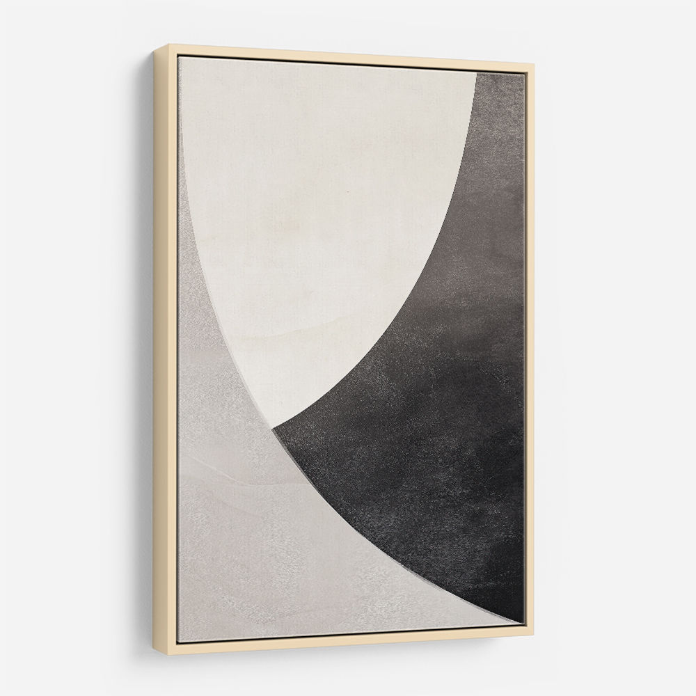 Minimalist Abstract Design With Organic C Curved Shape 8