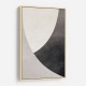 Minimalist Abstract Design With Organic C Curved Shape 8