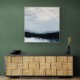 Abstract Landscape Artwork In A Cold Storm Abstract Landscape Artwork In A Cold Storm