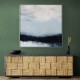 Abstract Landscape Artwork In A Cold Storm Abstract Landscape Artwork In A Cold Storm