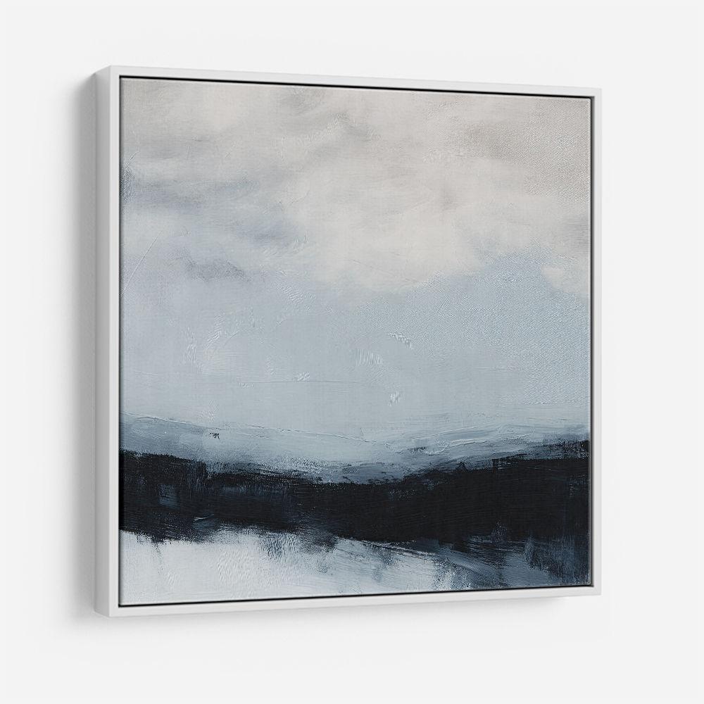 Abstract Landscape Artwork In A Cold Storm Abstract Landscape Artwork In A Cold Storm