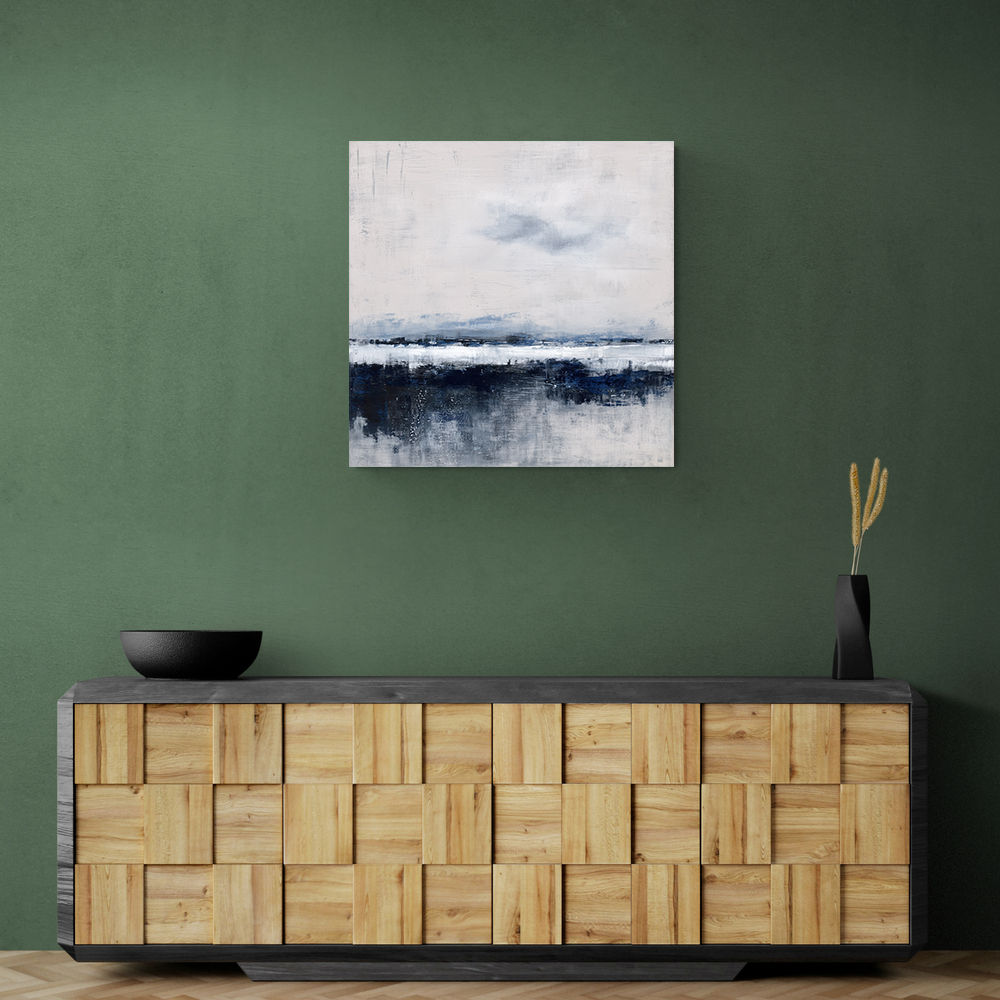 Abstract Landscape Artwork In A Cold Storm 4 Abstract Landscape Artwork In A Cold Storm 4