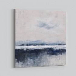 Abstract Landscape Artwork In A Cold Storm 4
