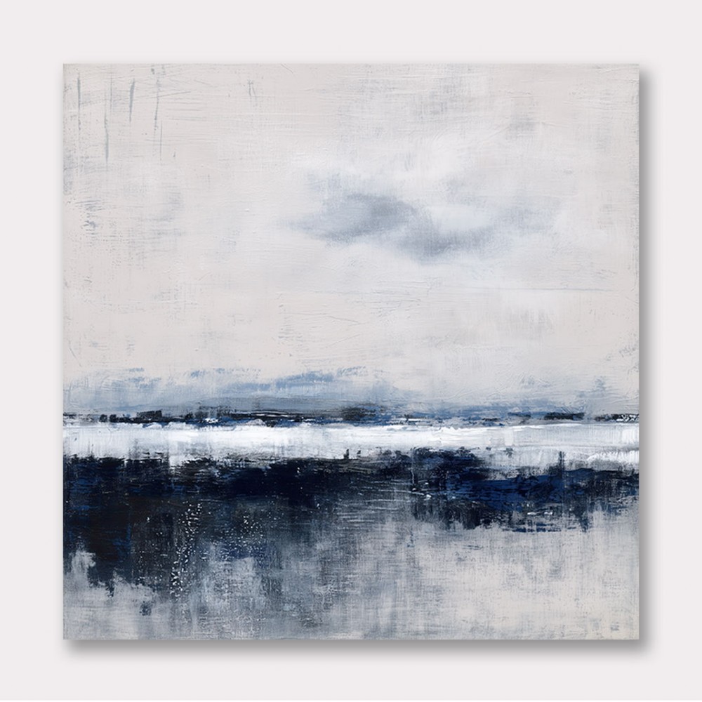 Abstract Landscape Artwork In A Cold Storm 4 Abstract Landscape Artwork In A Cold Storm 4