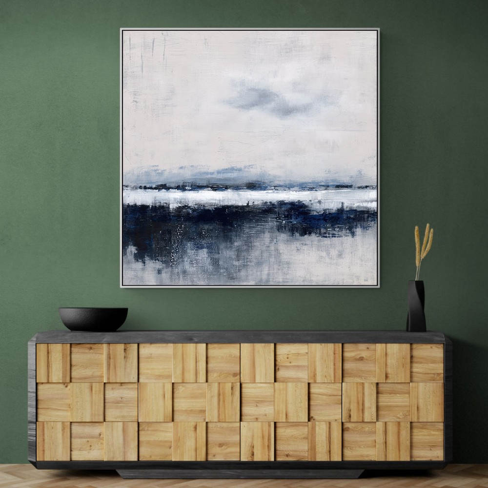 Abstract Landscape Artwork In A Cold Storm 4 Abstract Landscape Artwork In A Cold Storm 4