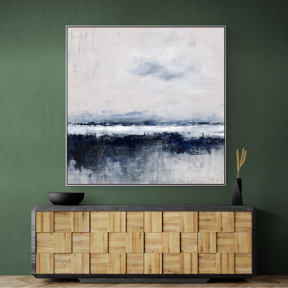 Abstract Landscape Artwork In A Cold Storm 4 Abstract Landscape Artwork In A Cold Storm 4