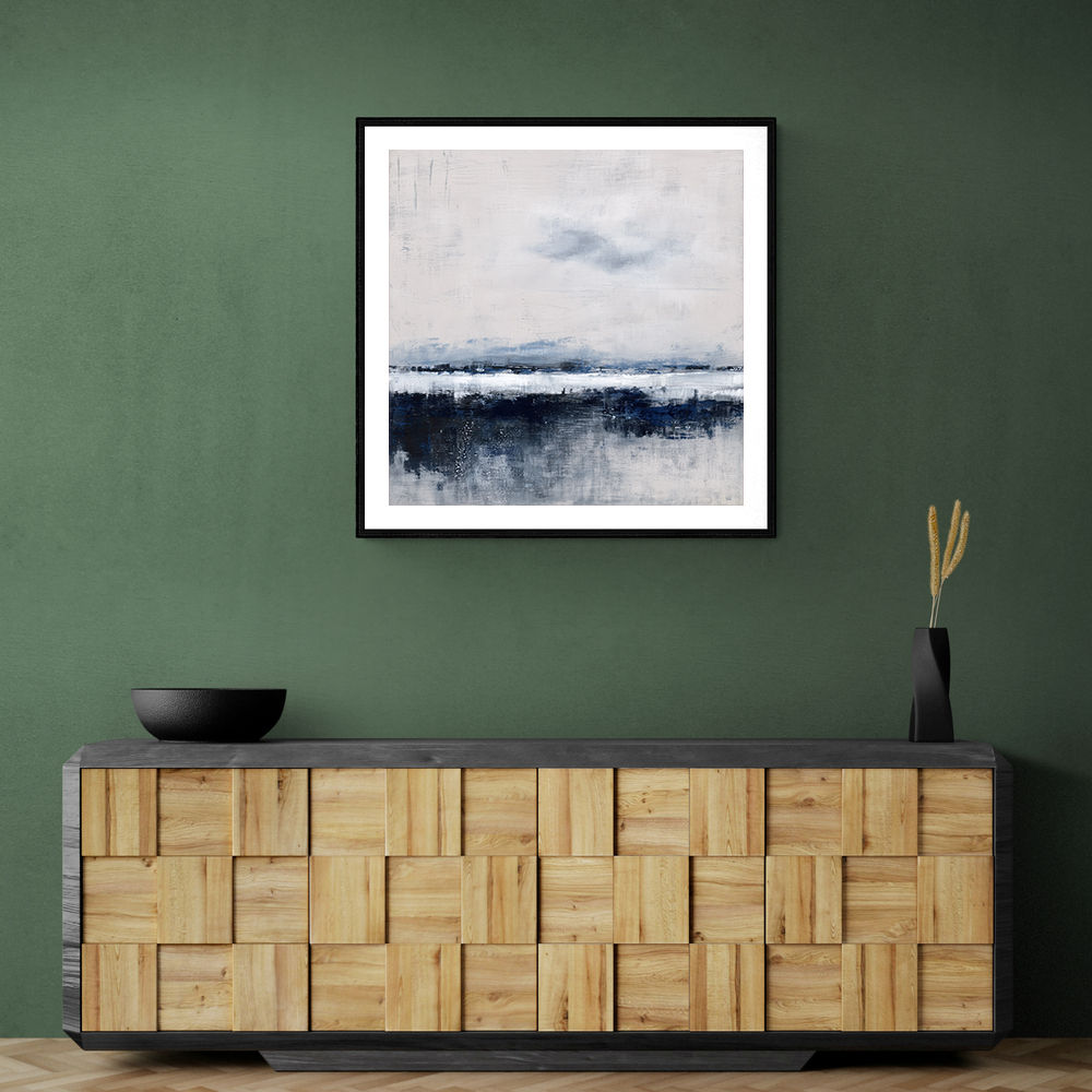Abstract Landscape Artwork In A Cold Storm 4 Abstract Landscape Artwork In A Cold Storm 4