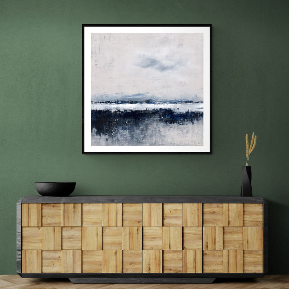 Abstract Landscape Artwork In A Cold Storm 4 Abstract Landscape Artwork In A Cold Storm 4