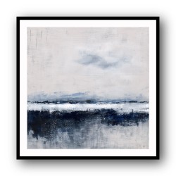 Abstract Landscape Artwork In A Cold Storm 4