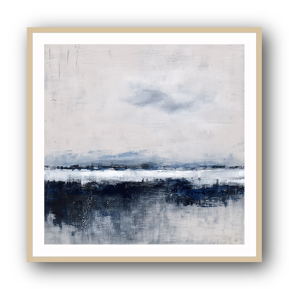 Abstract Landscape Artwork In A Cold Storm 4 Abstract Landscape Artwork In A Cold Storm 4