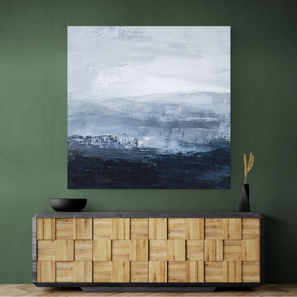 Abstract Landscape Artwork In A Cold Storm 7 Abstract Landscape Artwork In A Cold Storm 7