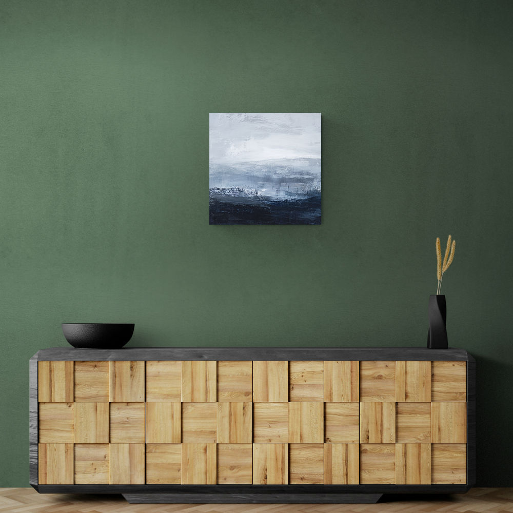 Abstract Landscape Artwork In A Cold Storm 7 Abstract Landscape Artwork In A Cold Storm 7