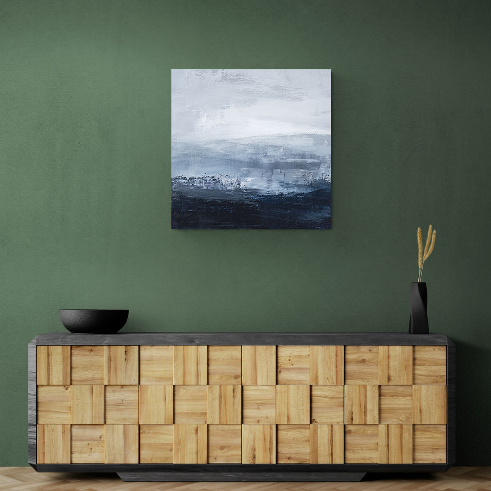 Abstract Landscape Artwork In A Cold Storm 7 Abstract Landscape Artwork In A Cold Storm 7