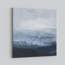 Abstract Landscape Artwork In A Cold Storm 7