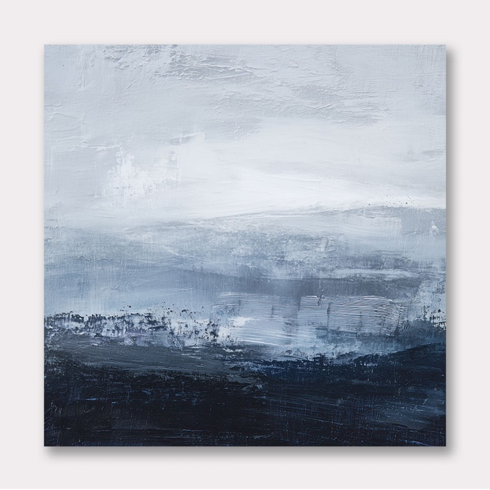 Abstract Landscape Artwork In A Cold Storm 7 Abstract Landscape Artwork In A Cold Storm 7