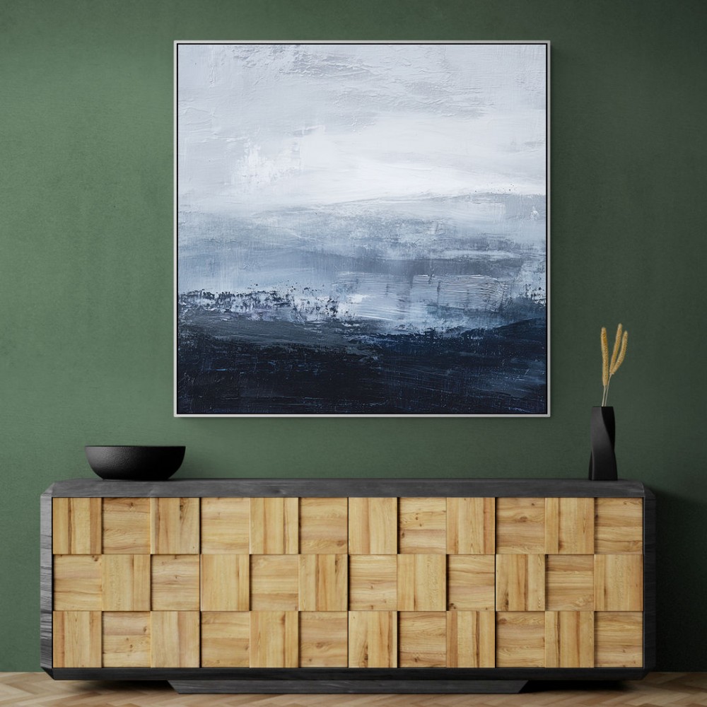 Abstract Landscape Artwork In A Cold Storm 7 Abstract Landscape Artwork In A Cold Storm 7