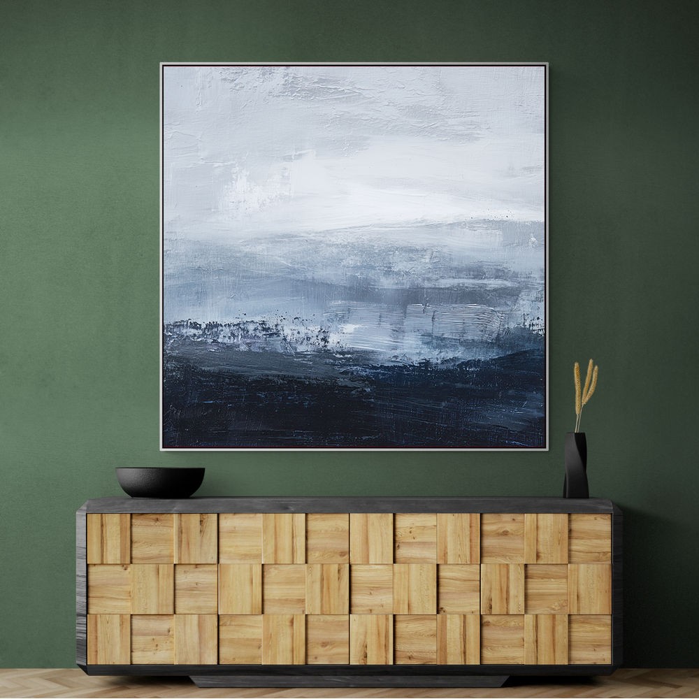Abstract Landscape Artwork In A Cold Storm 7 Abstract Landscape Artwork In A Cold Storm 7