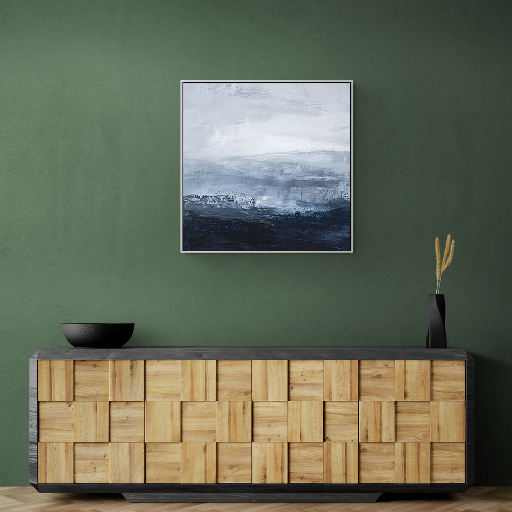 Abstract Landscape Artwork In A Cold Storm 7 Abstract Landscape Artwork In A Cold Storm 7