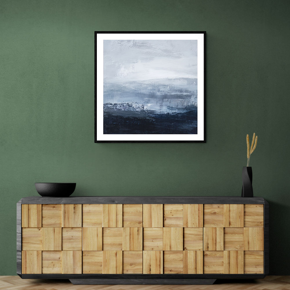 Abstract Landscape Artwork In A Cold Storm 7 Abstract Landscape Artwork In A Cold Storm 7