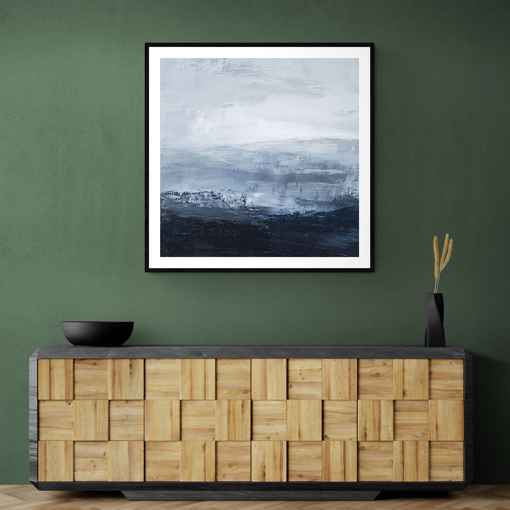 Abstract Landscape Artwork In A Cold Storm 7 Abstract Landscape Artwork In A Cold Storm 7