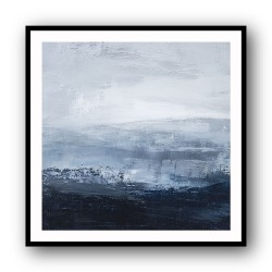 Abstract Landscape Artwork In A Cold Storm 7