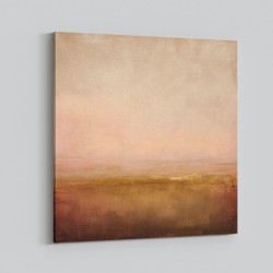 Abstract Landscape With Warm Layered Tones