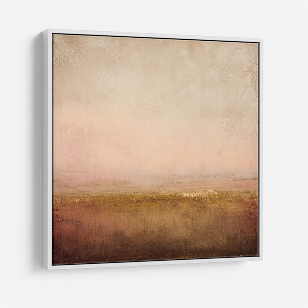 Abstract Landscape With Warm Layered Tones Abstract Landscape With Warm Layered Tones