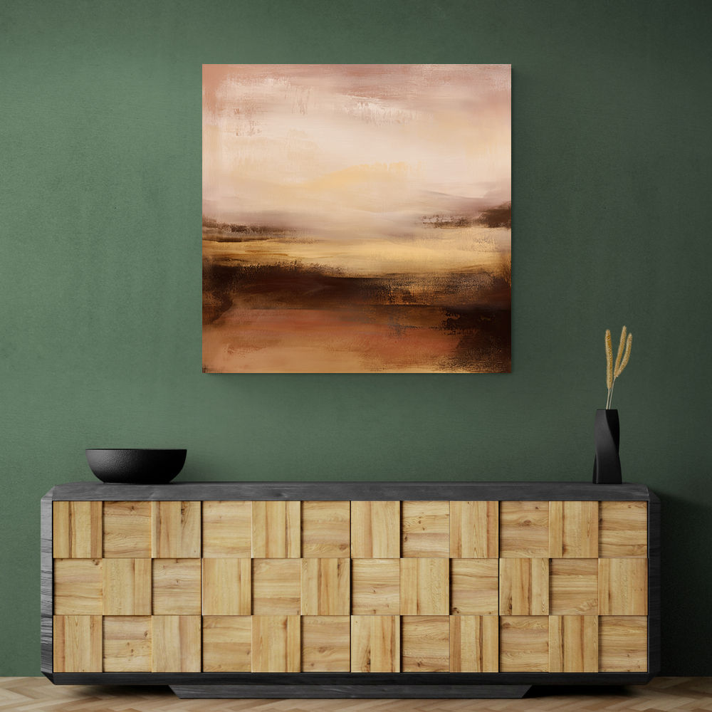 Abstract Landscape With Warm Layered Tones 6 Abstract Landscape With Warm Layered Tones 6