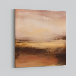 Abstract Landscape With Warm Layered Tones 6
