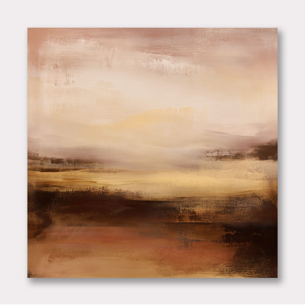 Abstract Landscape With Warm Layered Tones 6 Abstract Landscape With Warm Layered Tones 6