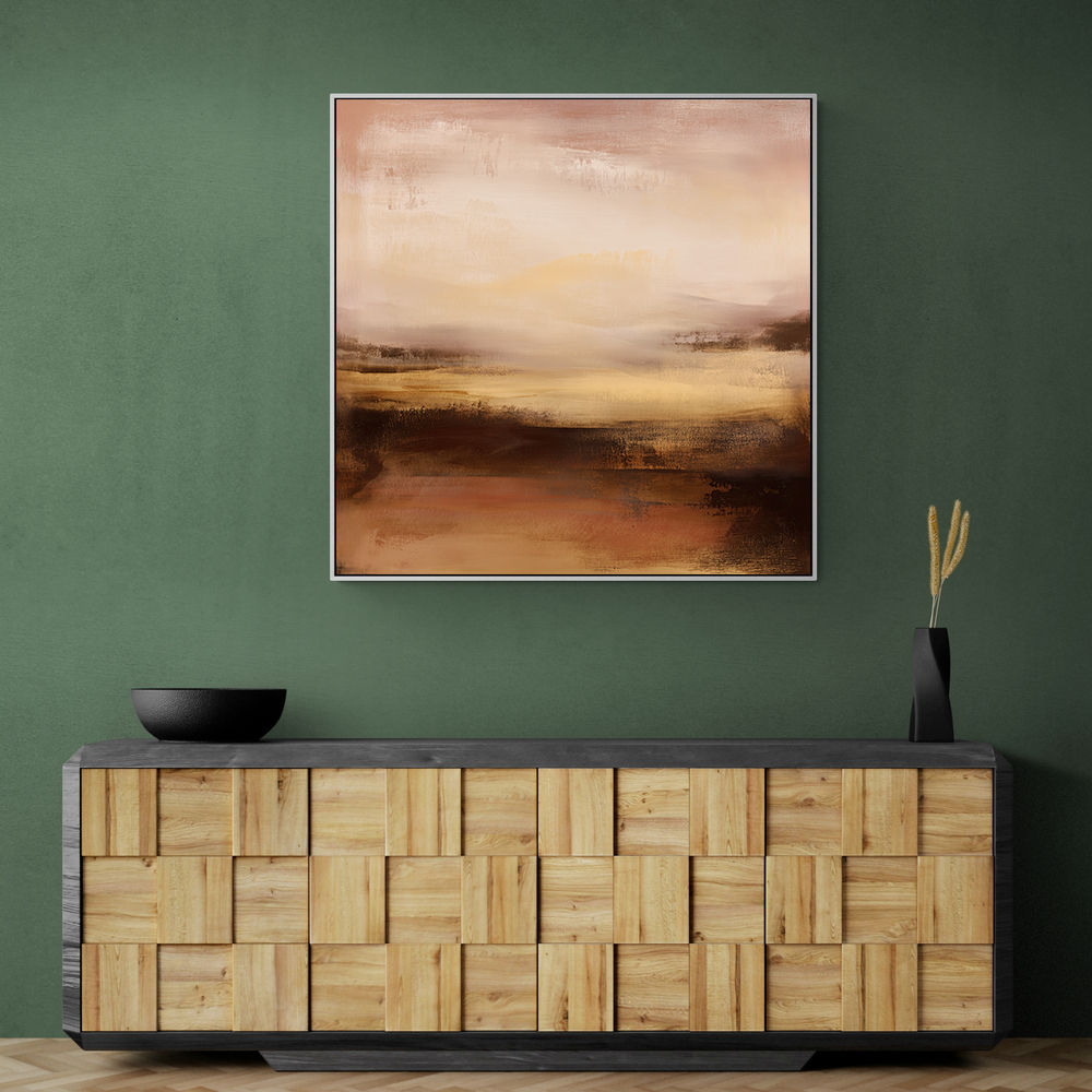 Abstract Landscape With Warm Layered Tones 6 Abstract Landscape With Warm Layered Tones 6