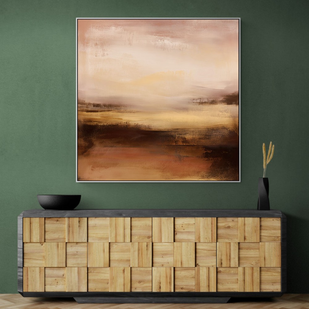 Abstract Landscape With Warm Layered Tones 6 Abstract Landscape With Warm Layered Tones 6