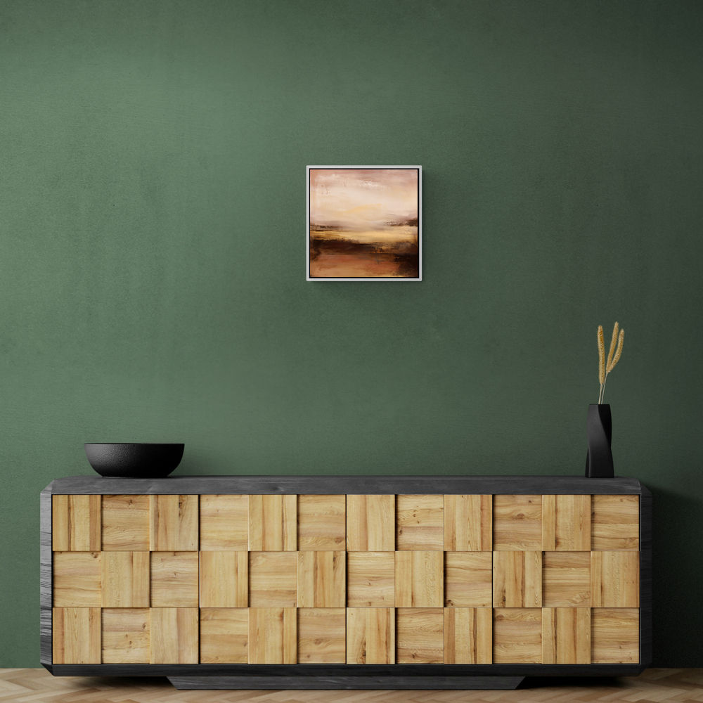 Abstract Landscape With Warm Layered Tones 6 Abstract Landscape With Warm Layered Tones 6