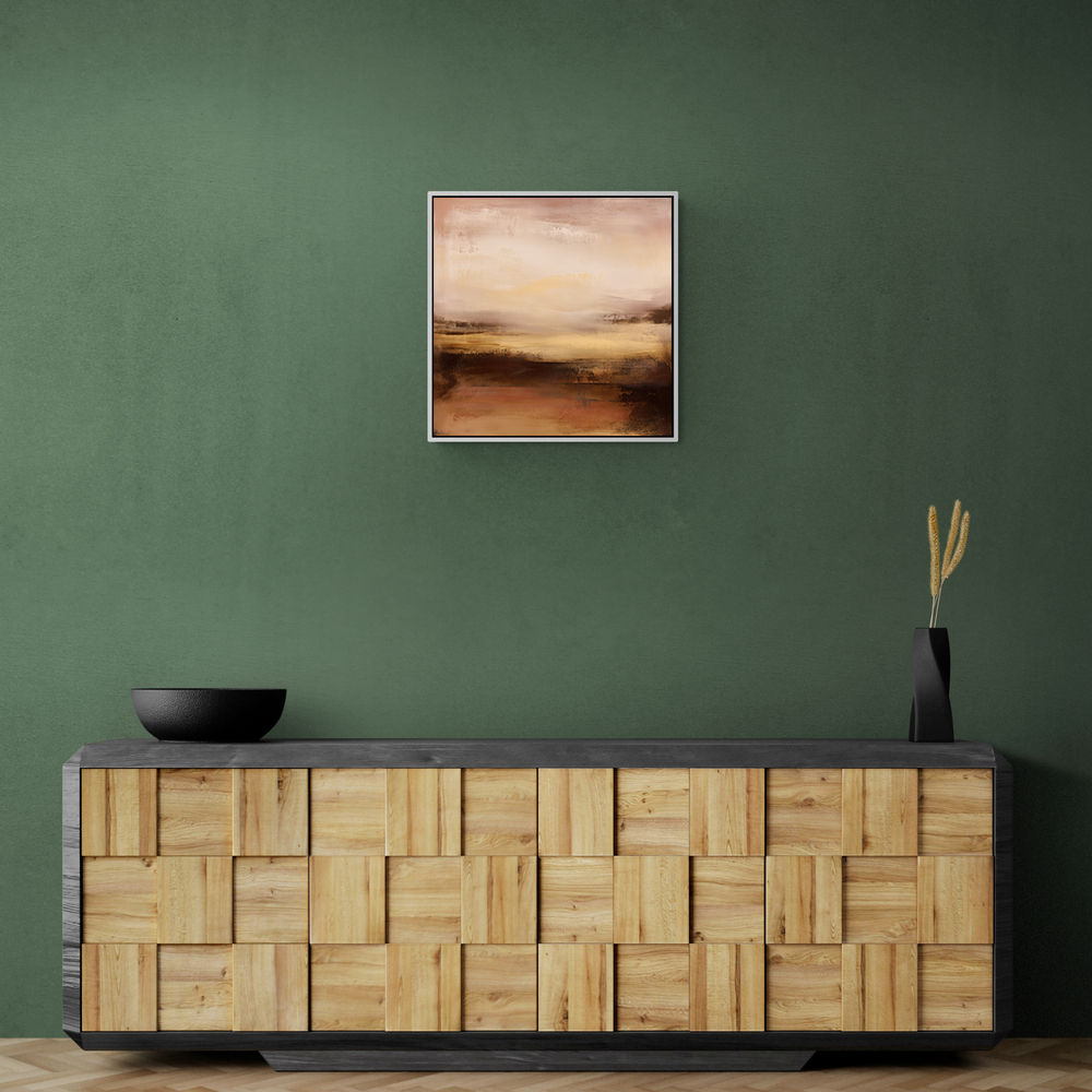 Abstract Landscape With Warm Layered Tones 6 Abstract Landscape With Warm Layered Tones 6