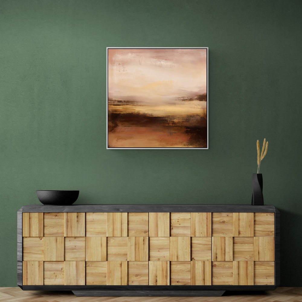 Abstract Landscape With Warm Layered Tones 6 Abstract Landscape With Warm Layered Tones 6