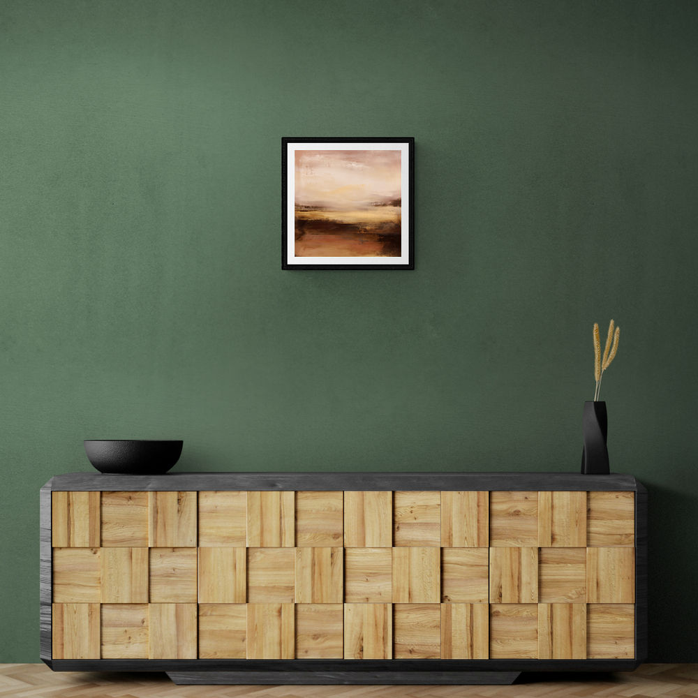 Abstract Landscape With Warm Layered Tones 6 Abstract Landscape With Warm Layered Tones 6