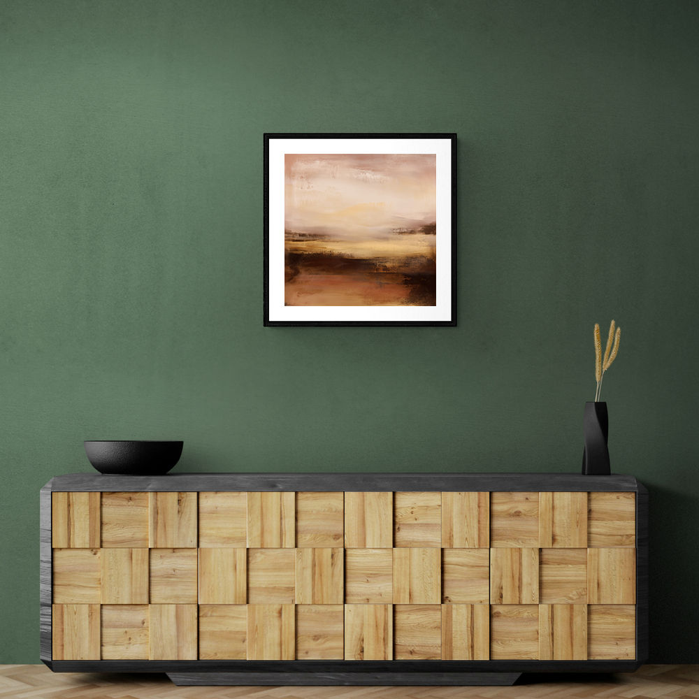 Abstract Landscape With Warm Layered Tones 6 Abstract Landscape With Warm Layered Tones 6