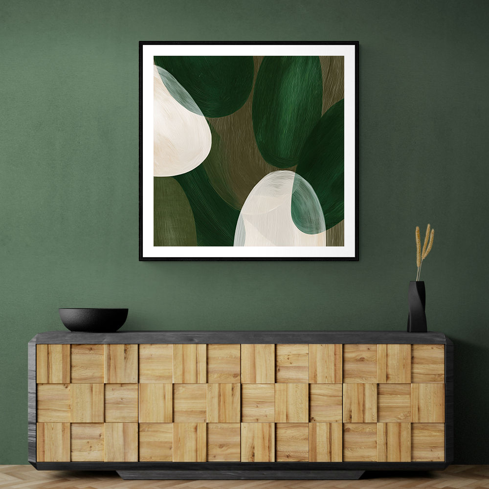Abstract Minimalist Artwork With Overlapping Ovals 11 Abstract Minimalist Artwork With Overlapping Ovals 11