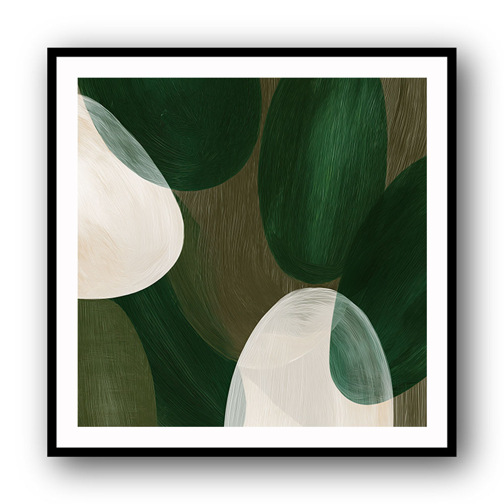 Abstract Minimalist Artwork With Overlapping Ovals 11 Abstract Minimalist Artwork With Overlapping Ovals 11