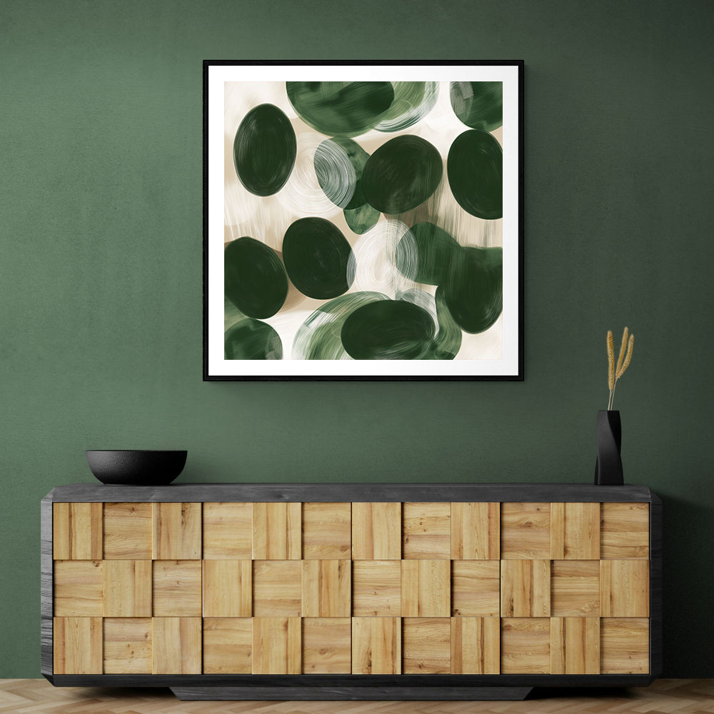Abstract Minimalist Artwork With Overlapping Ovals 12 Abstract Minimalist Artwork With Overlapping Ovals 12