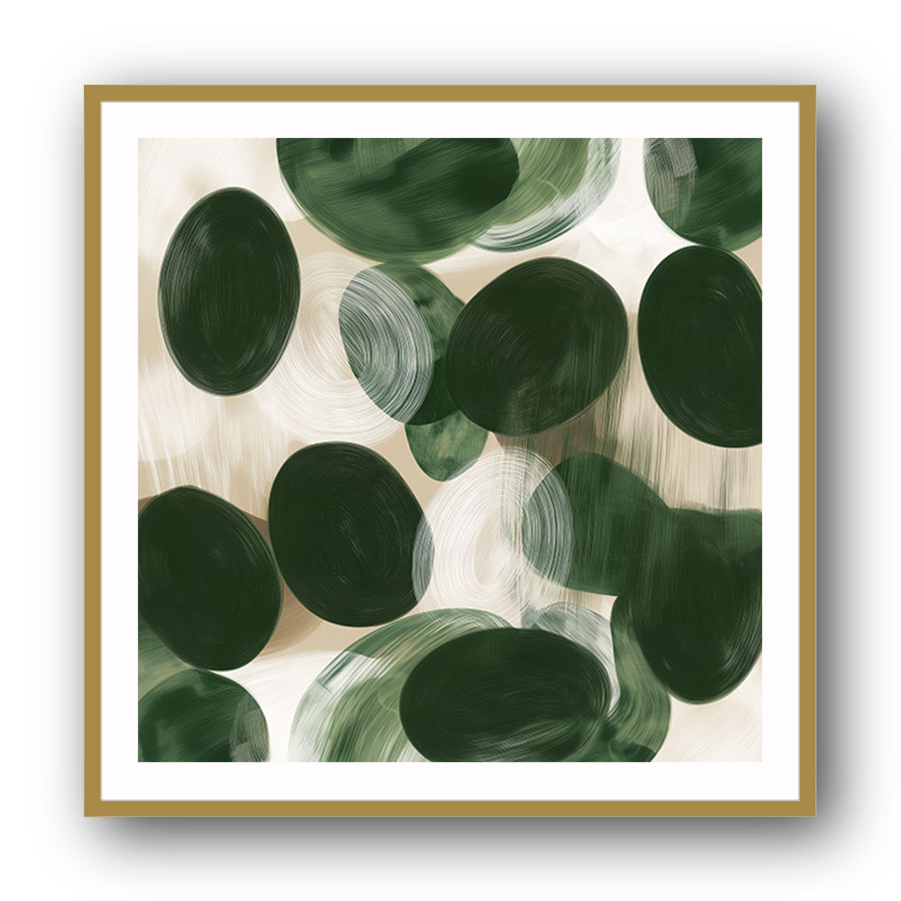 Abstract Minimalist Artwork With Overlapping Ovals 12 Abstract Minimalist Artwork With Overlapping Ovals 12