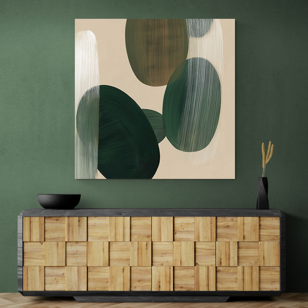 Abstract Minimalist Artwork With Overlapping Ovals 13 Abstract Minimalist Artwork With Overlapping Ovals 13