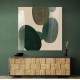 Abstract Minimalist Artwork With Overlapping Ovals 13 Abstract Minimalist Artwork With Overlapping Ovals 13