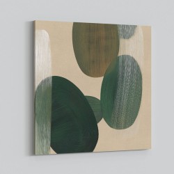 Abstract Minimalist Artwork With Overlapping Ovals 13