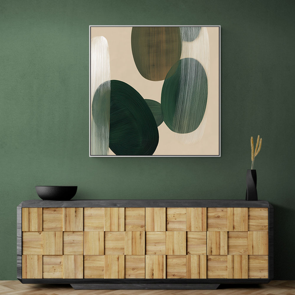 Abstract Minimalist Artwork With Overlapping Ovals 13 Abstract Minimalist Artwork With Overlapping Ovals 13