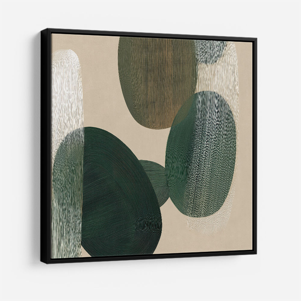 Abstract Minimalist Artwork With Overlapping Ovals 13 Abstract Minimalist Artwork With Overlapping Ovals 13