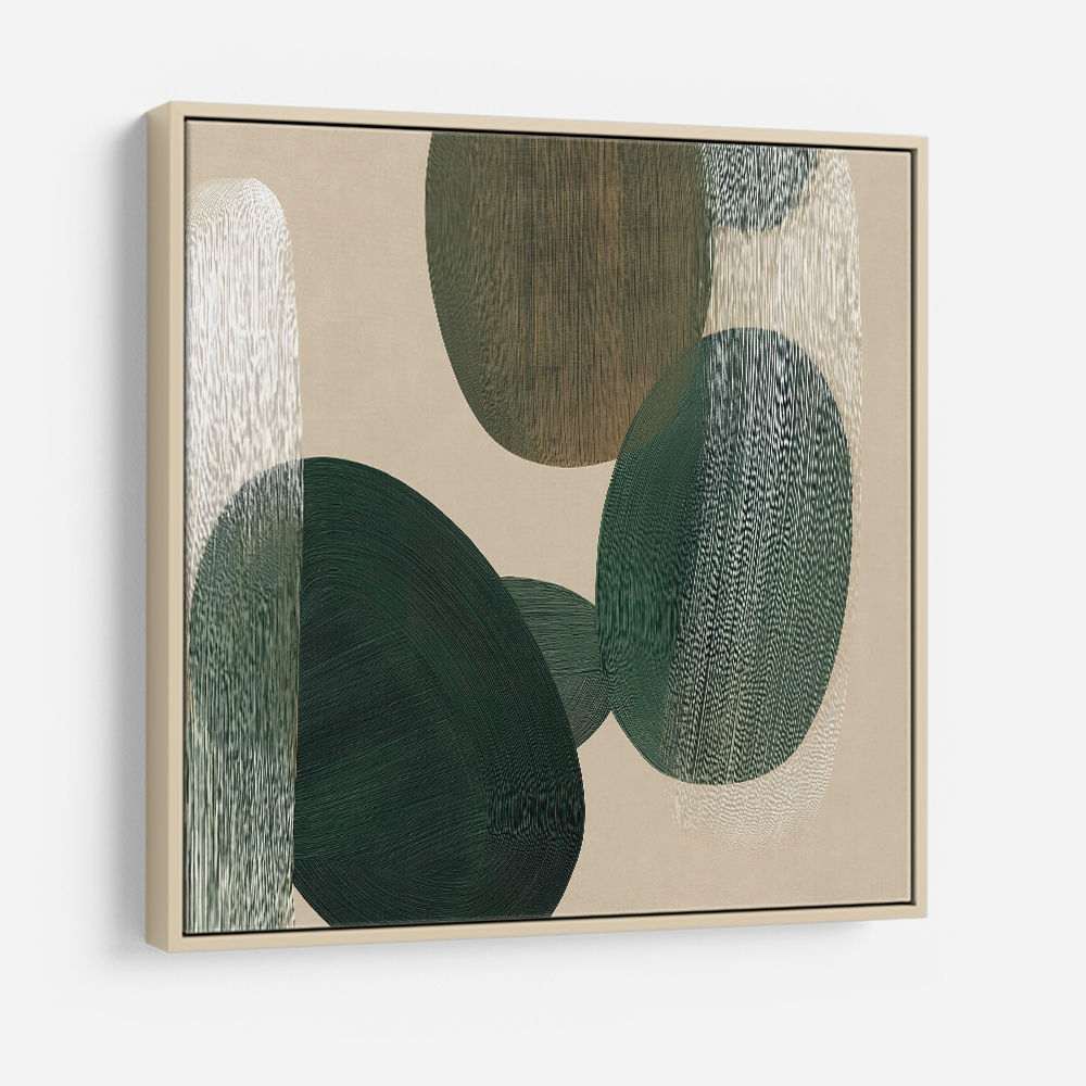 Abstract Minimalist Artwork With Overlapping Ovals 13 Abstract Minimalist Artwork With Overlapping Ovals 13