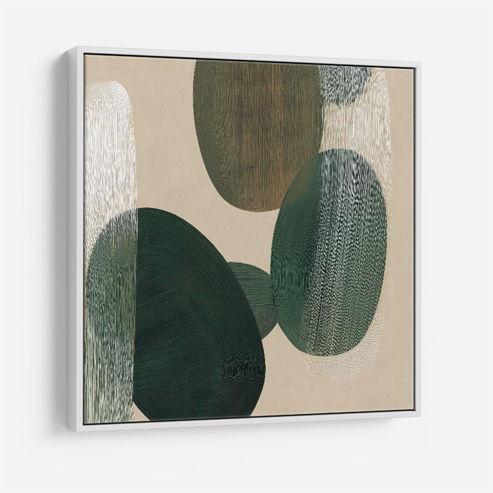 Abstract Minimalist Artwork With Overlapping Ovals 13 Abstract Minimalist Artwork With Overlapping Ovals 13