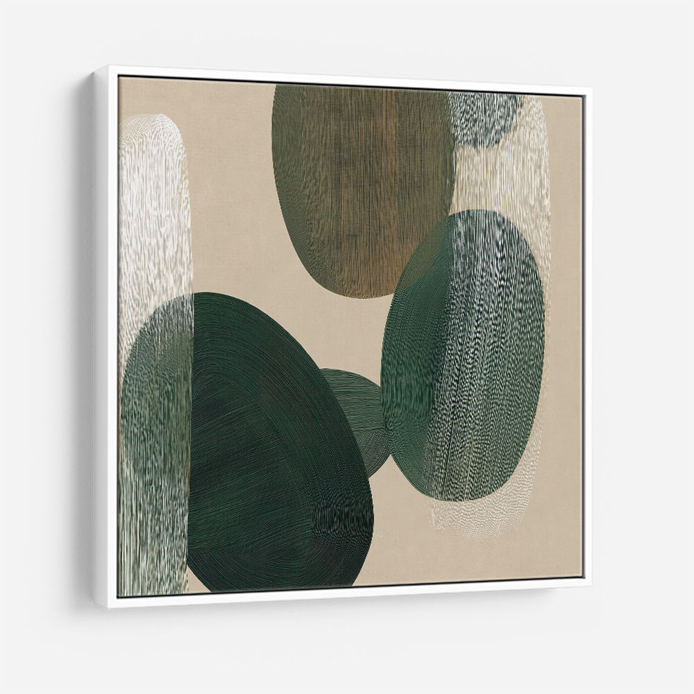 Abstract Minimalist Artwork With Overlapping Ovals 13 Abstract Minimalist Artwork With Overlapping Ovals 13