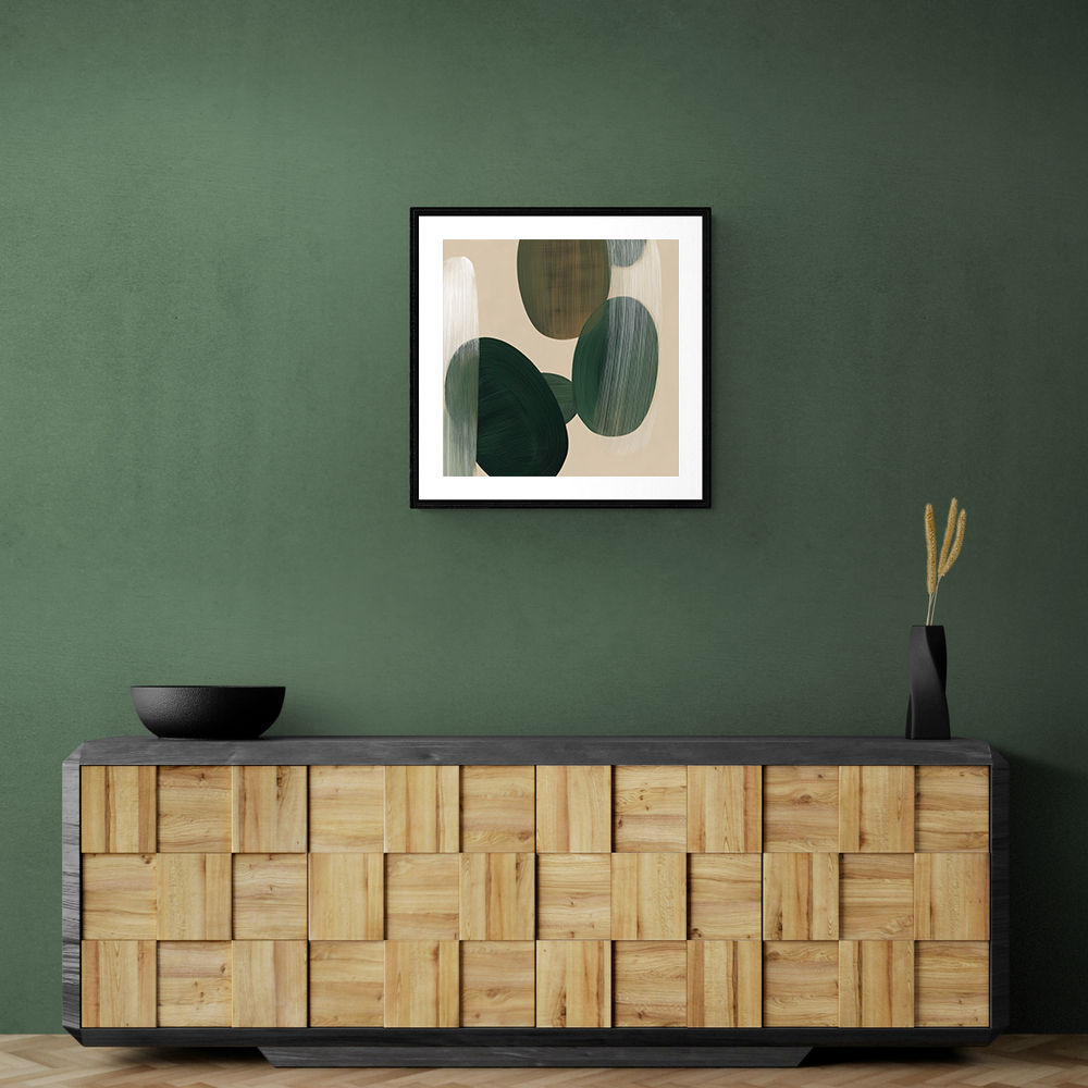 Abstract Minimalist Artwork With Overlapping Ovals 13 Abstract Minimalist Artwork With Overlapping Ovals 13